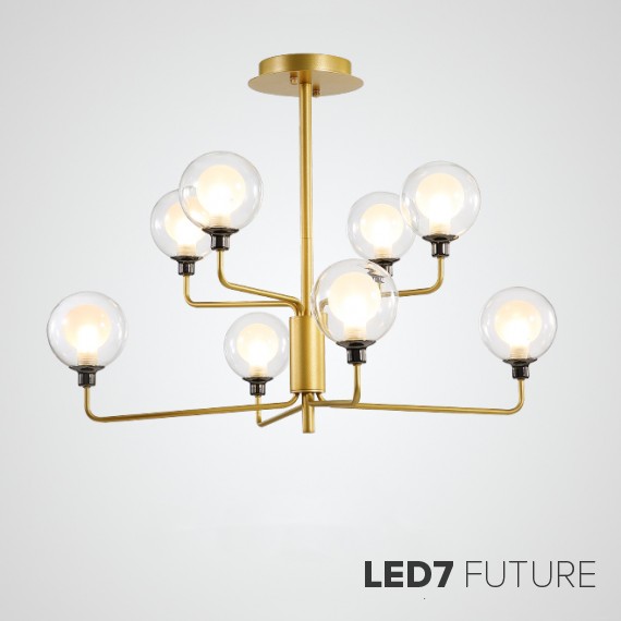 Loft Industry Modern - Bubbles Mody Chandelier